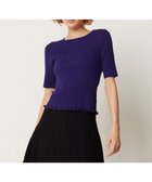 【トッカ/TOCCA】の【洗える】RESONATE プルオーバー 人気、トレンドファッション・服の通販 founy(ファニー) ファッション Fashion レディースファッション Fashion for Women トップス・カットソー Cut & Sew Tops ニット Knit Tops & Sweaters カジュアルプルオーバー・ニットトップス Pullovers & Knit Tops / Casual Pullovers おすすめ Recommended / Our Picks アンサンブル Ensemble Set カーディガン Cardigan, Knitwear セーター Sweater, Knitwear フリル Frill, Ruffle 人気 Popular, Best Seller 夏 Summer 定番 Standard, Basic Item S/S・春夏 SS, Spring/Summer, Warm Season 洗える Machine Washable A/W・秋冬 Autumn/Winter thumbnail パープル系|ID: prp329100004624812 ipo3291000000033683437