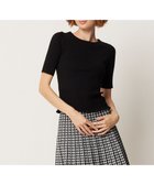 【トッカ/TOCCA】の【洗える】RESONATE プルオーバー 人気、トレンドファッション・服の通販 founy(ファニー) ファッション Fashion レディースファッション Fashion for Women トップス・カットソー Cut & Sew Tops ニット Knit Tops & Sweaters カジュアルプルオーバー・ニットトップス Pullovers & Knit Tops / Casual Pullovers おすすめ Recommended / Our Picks アンサンブル Ensemble Set カーディガン Cardigan, Knitwear セーター Sweater, Knitwear フリル Frill, Ruffle 人気 Popular, Best Seller 夏 Summer 定番 Standard, Basic Item S/S・春夏 SS, Spring/Summer, Warm Season 洗える Machine Washable A/W・秋冬 Autumn/Winter thumbnail ブラック×ホワイト系|ID: prp329100004624812 ipo3291000000033683438