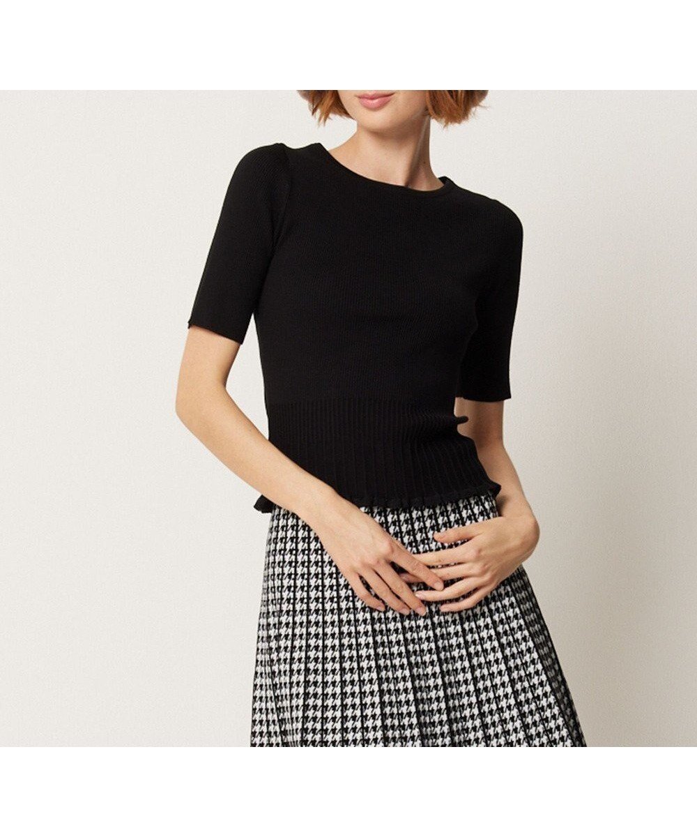 【トッカ/TOCCA】の【洗える】RESONATE プルオーバー インテリア・キッズ・メンズ・レディースファッション・服の通販 founy(ファニー) ファッション Fashion レディースファッション Fashion for Women トップス・カットソー Cut & Sew Tops ニット Knit Tops & Sweaters カジュアルプルオーバー・ニットトップス Pullovers & Knit Tops / Casual Pullovers おすすめ Recommended / Our Picks アンサンブル Ensemble Set カーディガン Cardigan, Knitwear セーター Sweater, Knitwear フリル Frill, Ruffle 人気 Popular, Best Seller 夏 Summer 定番 Standard, Basic Item S/S・春夏 SS, Spring/Summer, Warm Season 洗える Machine Washable A/W・秋冬 Autumn/Winter ブラック×ホワイト系|ID: prp329100004624812 ipo3291000000033683438