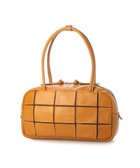 【アンビリオン/UNBILLION】のピークスピーク PEAKS PEAK / 牛革パッチワーク横長ボストン 人気、トレンドファッション・服の通販 founy(ファニー) ファッション Fashion レディースファッション Fashion for Women バッグ Bags おすすめ Recommended / Our Picks パッチワーク Patchwork, Mixed Fabric ボストン Boston ポケット Pocket, Pocket Detail 財布 Wallet, Purse thumbnail キャメル|ID: prp329100004624970 ipo3291000000033716287