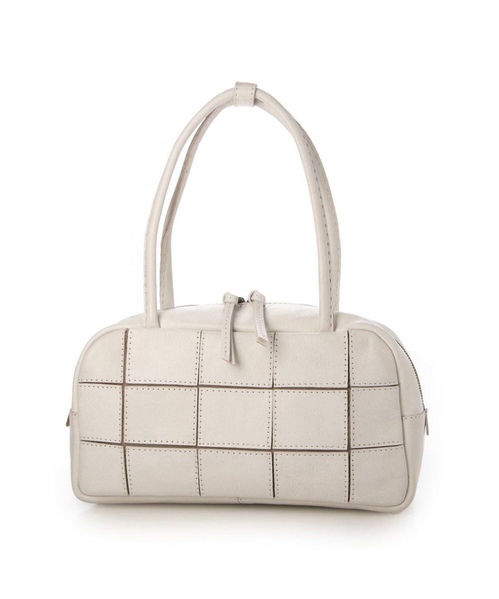 【アンビリオン/UNBILLION】のピークスピーク PEAKS PEAK / 牛革パッチワーク横長ボストン インテリア・キッズ・メンズ・レディースファッション・服の通販 founy(ファニー) ファッション Fashion レディースファッション Fashion for Women バッグ Bags おすすめ Recommended / Our Picks パッチワーク Patchwork, Mixed Fabric ボストン Boston ポケット Pocket, Pocket Detail 財布 Wallet, Purse アイボリー|ID: prp329100004624970 ipo3291000000034595655