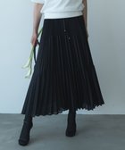 【自由区/JIYU-KU】の【カトリエムブーケ】Plis aleatoires シアープリーツスカート ネイビー|ID: prp329100004624972 ipo3291000000033716301