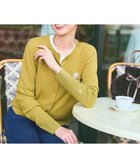 【エニィ スィス/any SiS】の【UVカット・洗える】ケーブルニット カーディガン シトラスイエロー|ID: prp329100004625002 ipo3291000000033236505