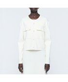 【ジョゼフ/JOSEPH】のフルニードルビスコース ニットジャケット 人気、トレンドファッション・服の通販 founy(ファニー) ファッション Fashion レディースファッション Fashion for Women アウター Coat / Outerwear Collection レディースジャケット・軽アウター Jackets ノーカラージャケット / シンプル上品コーデ Collarless Jackets なめらか Smooth, Silky Texture エレガント 上品 Elegant ジャケット Jacket, Outerwear チューブ Tube, Tube Top パッチ Patch, Appliqué フィット Fit, Slim Fit フラップ Flap, Flap Pocket ポケット Pocket, Pocket Detail リラックス Relax, Relaxed Fit A/W・秋冬 Autumn/Winter thumbnail Ivory|ID: prp329100004625005 ipo3291000000033222580