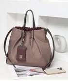 【スタイルコード/STYLE CODE】の【PADMA/パドマ】カードケース付 ナイロン巾着トートバッグ ピンク|ID: prp329100004625050 ipo3291000000033222916