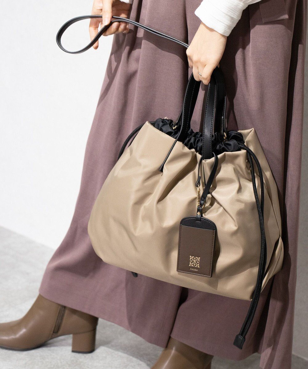 【スタイルコード/STYLE CODE】の【PADMA/パドマ】カードケース付 ナイロン巾着トートバッグ インテリア・キッズ・メンズ・レディースファッション・服の通販 founy(ファニー) ファッション Fashion レディースファッション Fashion for Women バッグ Bags カードケース/名刺入れ Card Holders & Business Cases 巾着 Drawstring Bag, Kinchaku 軽量 Lightweight, Ultra Light ショルダー Shoulder, Shoulder Strap スタイリッシュ Stylish, Fashionable フォルム Silhouette, Form 旅行 Travel エレガント 上品 Elegant ビジネス 仕事 通勤 Business / Work / Commuting ベージュ|ID: prp329100004625050 ipo3291000000033222919