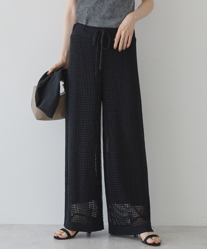 【アメリカンホリック/AMERICAN HOLIC】のメッシュパンツ インテリア・キッズ・メンズ・レディースファッション・服の通販 founy(ファニー) https://founy.com/ ファッション Fashion レディースファッション Fashion for Women パンツ Pants & Trousers ストレート Straight, Straight Cut ポケット Pocket, Pocket Detail メッシュ Mesh, Net Fabric 夏 Summer 春 Spring S/S・春夏 SS, Spring/Summer, Warm Season |ID: prp329100004625055 ipo3291000000033597662