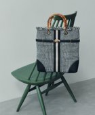 【イェッカ ヴェッカ/YECCA VECCA】の2wayライントートバッグ 人気、トレンドファッション・服の通販 founy(ファニー) ファッション Fashion レディースファッション Fashion for Women バッグ Bags おすすめ Recommended / Our Picks ツイード Twill, Twill Weave 財布 Wallet, Purse thumbnail Hounds Tooth|ID: prp329100004625065 ipo3291000000033389578