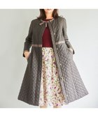 【トッカ/TOCCA】の【消臭・洗える】CLOVER CARPET キルト中綿ロングコート コーヒーブラウン系|ID: prp329100004625070 ipo3291000000033680524