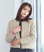 【ティアクラッセ/Tiaclasse】のボアキルトショートジャケット アイボリー|ID: prp329100004625164 ipo3291000000033645626