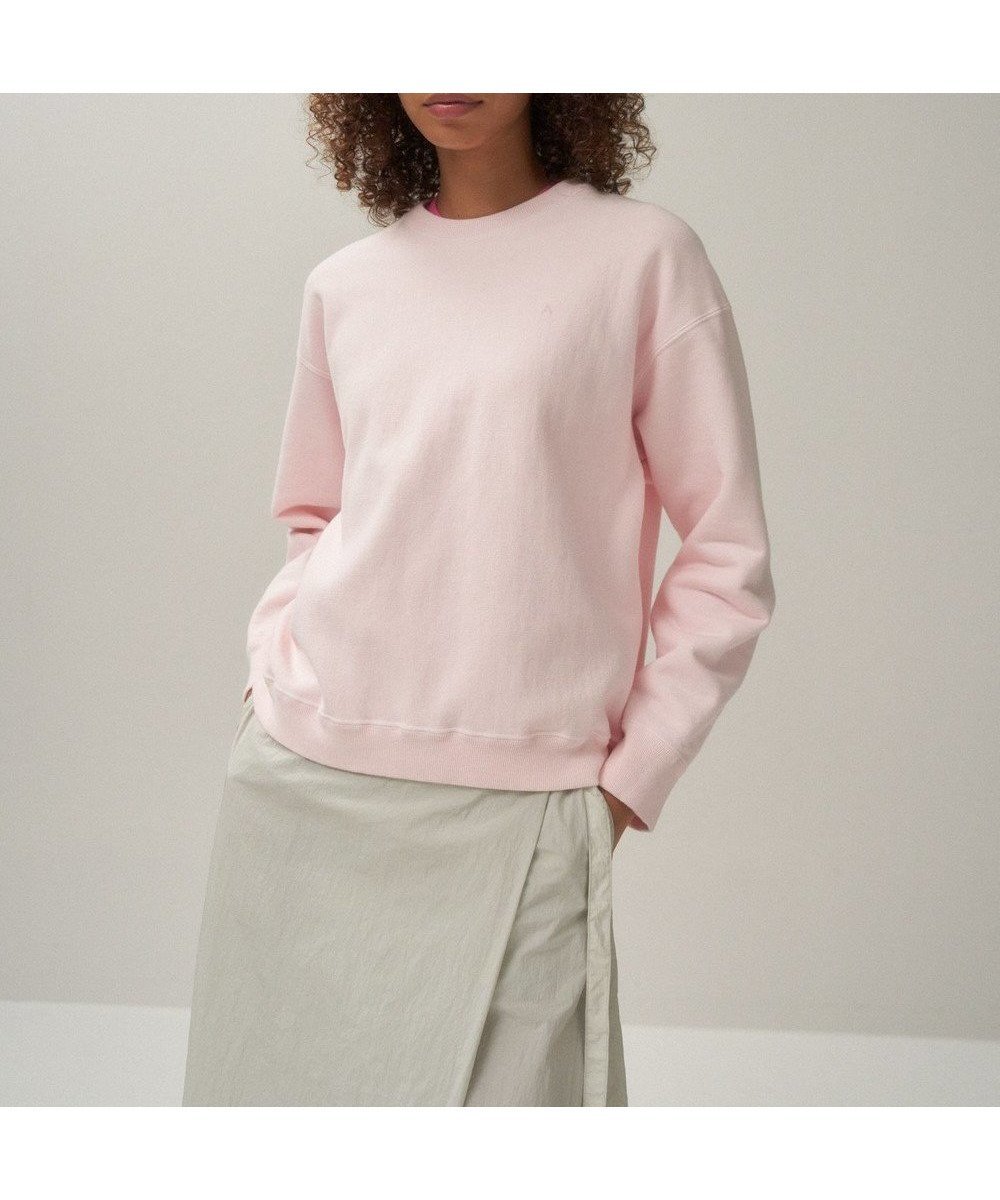【エイトン/ATON】のNATURAL DYED URAKE オーバーサイズスウェットシャツ - UNISEX 人気、トレンドファッション・服の通販 founy(ファニー) 　ファッション　Fashion　レディースファッション　Fashion for Women　トップス・カットソー　Cut & Sew Tops　シャツ・ブラウス・オフィスカジュアル　Elegant Blouses & Button-Ups　レディースパーカー・カジュアルフーディー　Casual Hoodies & Sweatshirts　スウェット・クルーネックトップス　Sweatshirts & Crewnecks / Relaxed Fit Sweat Tops　ヴィンテージ　Vintage Style　スウェット / スエット　Sweatshirt, Sweatwear　トライアングル　Triangle, Triangular Shape　トレーナー　Sweatshirt, Trainer　ユニセックス　Unisex, Genderless　A/W・秋冬　Autumn/Winter　S/S・春夏　SS, Spring/Summer, Warm Season　夏　Summer　 other-1|ID: prp329100004625320 ipo3291000000033385917