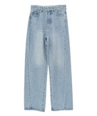 【イェッカ ヴェッカ/YECCA VECCA】のルーズストレートデニムパンツ Indigo|ID: prp329100004625347 ipo3291000000033323615