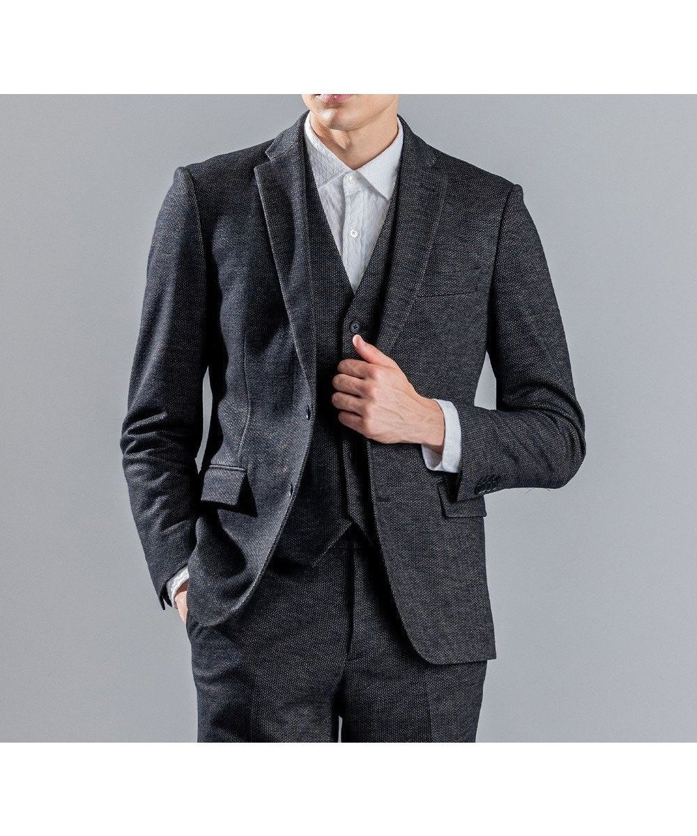 【ジョゼフ オム/JOSEPH HOMME / MEN】の【WEB限定カラーあり】ドビージャージー シングルジャケット インテリア・キッズ・メンズ・レディースファッション・服の通販 founy(ファニー) 　ファッション　Fashion　メンズファッション　Fashion for Men　アウター　Men's Coats Outerwear　テーラードジャケット　Tailored Jackets & Blazers　軽量　Lightweight, Ultra Light　シェイプ　Shape, Slim Fit　ジャケット　Jacket, Outerwear　ストレッチ　Stretch, Stretchy Fabric　センター　Center, Center Line　雑誌　Magazine, Fashion Magazine　フラップ　Flap, Flap Pocket　ベーシック　Basic, Essential　ポケット　Pocket, Pocket Detail　A/W・秋冬　Autumn/Winter　ビジネス 仕事 通勤　Business / Work / Commuting　カーキ系|ID: prp329100004625495 ipo3291000000033231047