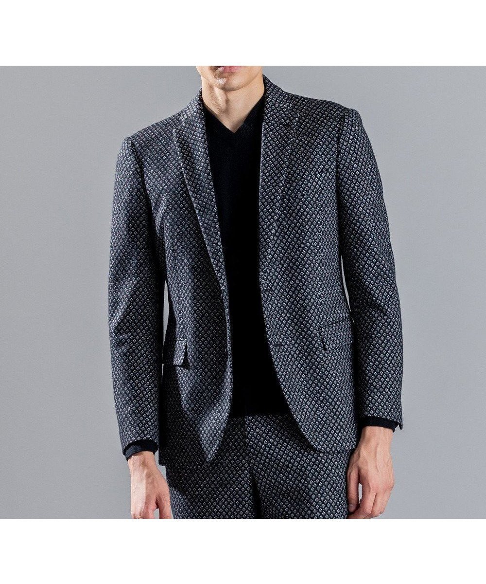 【ジョゼフ オム/JOSEPH HOMME / MEN】の【WEB限定カラーあり】ドビージャージー シングルジャケット インテリア・キッズ・メンズ・レディースファッション・服の通販 founy(ファニー) 　ファッション　Fashion　メンズファッション　Fashion for Men　アウター　Men's Coats Outerwear　テーラードジャケット　Tailored Jackets & Blazers　軽量　Lightweight, Ultra Light　シェイプ　Shape, Slim Fit　ジャケット　Jacket, Outerwear　ストレッチ　Stretch, Stretchy Fabric　センター　Center, Center Line　雑誌　Magazine, Fashion Magazine　フラップ　Flap, Flap Pocket　ベーシック　Basic, Essential　ポケット　Pocket, Pocket Detail　A/W・秋冬　Autumn/Winter　ビジネス 仕事 通勤　Business / Work / Commuting　【WEB限定色】グレー系3|ID: prp329100004625495 ipo3291000000033231050