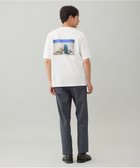 【アンフィーロ/UNFILO / MEN】の【接触冷感/UVケア】スマートストレッチ PHOTO TEE オフホワイト×ブルー|ID: prp329100004625496 ipo3291000000033432303