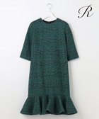 【23区/NIJYUSANKU】の【R(アール)】MANTECOツイード ペプラムワンピース 人気、トレンドファッション・服の通販 founy(ファニー) ファッション Fashion レディースファッション Fashion for Women ワンピース Dresses イタリア Italy インポート Imported Fashion クラシカル Classical, Vintage-Inspired コレクション Collection, Seasonal Line チェック Check, Plaid, Tartan チュール Tulip, Tulip Motif ツイード Twill, Twill Weave 人気 Popular, Best Seller フラット Flat, Flat Shoes フレア Flare, Flared ペプラム Peplum, Flared Hem ミックス Mix, Mixed Style A/W・秋冬 Autumn/Winter 冬 Winter / This Winter 2024年 2024 2024-2025秋冬・A/W Autumn/Winter 2024–25 AW24–25 thumbnail グリーン系|ID: prp329100004625500 ipo3291000000033231113