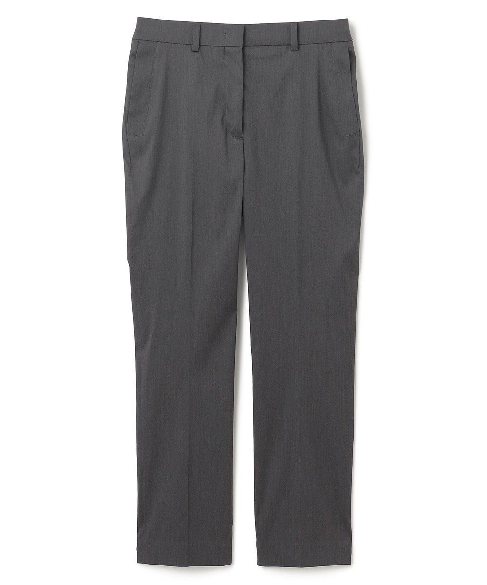 【ジョゼフ/JOSEPH】のウールバイストレッチ テーパードトラウザーズ インテリア・キッズ・メンズ・レディースファッション・服の通販 founy(ファニー) ファッション Fashion レディースファッション Fashion for Women パンツ Pants & Trousers 春 Spring 秋 Autumn クロップド Cropped, Short Length サマー Summer, Summer Style シャンブレー Chambray, Denim-Like Fabric ジャケット Jacket, Outerwear スクエア Square, Square Shape ストレッチ Stretch, Stretchy Fabric フロント Front, Front Design ベーシック Basic, Essential ポケット Pocket, Pocket Detail S/S・春夏 SS, Spring/Summer, Warm Season 夏 Summer Dark grey|ID: prp329100004625510 ipo3291000000033907152