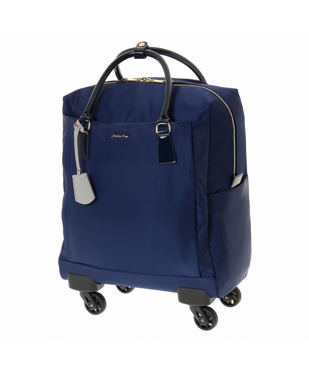 【エースバッグズアンドラゲッジ/ACE BAGS & LUGGAGE】のJewelna Rose アメリー カジュアルトローリー 31591 ジュエルナローズ 機内持ち込み インテリア・キッズ・メンズ・レディースファッション・服の通販 founy(ファニー) 　ファッション　Fashion　レディースファッション　Fashion for Women　スーツ　Business Suits & Workwear　おすすめ　Recommended / Our Picks　スーツケース キャリーケース　Suitcase / Carry Case　コンビ　Combo, Combination Style　シンプル　Simple, Minimal　チャーム　Charm, Pendant　ボストンバッグ　Boston Bag, Retro Bag　ポケット　Pocket, Pocket Detail　ビジネス 仕事 通勤　Business / Work / Commuting　旅行　Travel　軽量　Lightweight, Ultra Light　ネイビー|ID: prp329100004625515 ipo3291000000033452547
