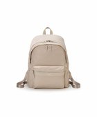 【トプカピ/TOPKAPI】の【Breath TOPKAPI】防水ナイロン レザーコンビ PC対応 リュック バックパック 人気、トレンドファッション・服の通販 founy(ファニー) ファッション Fashion レディースファッション Fashion for Women バッグ Bags クッション Cushion, Throw Pillow クール Cool, Chic コンビ Combo, Combination Style 傘 Umbrella, Parasol ショルダー Shoulder, Shoulder Strap シンプル Simple, Minimal スマート Smart, Elegant フィット Fit, Slim Fit ポケット Pocket, Pocket Detail メタル Metal, Metal Parts リュック Backpack, Rucksack thumbnail ペールベージュ|ID: prp329100004625526 ipo3291000000033552044