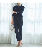 【エニィ スィス/any SiS】のウーステッドエステル テーパード パンツ ネイビー|ID: prp329100004625648 ipo3291000000035712894