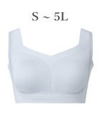 【ブラデリス ニューヨーク/BRADELIS New York】の【Yukine inc. / ブラデリス】ゆきねえとろりソフトシルク混ライトブラ25 着心地重視 軽くて快適 接触冷感機能付き 補正下着 アッシュブルー|ID: prp329100004625652 ipo3291000000035697622