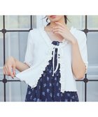 【アースミュージックアンドエコロジー/earth music&ecology】のフリルカットリブカーディガン Off White|ID: prp329100004625665 ipo3291000000033235593