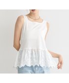 【アースミュージックアンドエコロジー/earth music&ecology】のコットンレースヘムインナー Off White|ID: prp329100004625667 ipo3291000000036086665