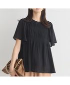 【アースミュージックアンドエコロジー/earth music&ecology】のマジョリカプリーツ半袖ブラウス 人気、トレンドファッション・服の通販 founy(ファニー) ファッション Fashion レディースファッション Fashion for Women トップス・カットソー Cut & Sew Tops シャツ・ブラウス・オフィスカジュアル Elegant Blouses & Button-Ups おすすめ Recommended / Our Picks ダウン Down, Puffer デニム Denim, Jeans Material フェミニン Feminine, Girly フレア Flare, Flared プリーツ Pleats, Pleated ボトム Bottoms, Lower Wear ポケット Pocket, Pocket Detail ワイド Wide, Wide Fit 人気 Popular, Best Seller 半袖 Short Sleeve, Half Sleeve 定番 Standard, Basic Item A/W・秋冬 Autumn/Winter thumbnail Black|ID: prp329100004625669 ipo3291000000033235639