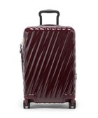 【トゥミ/TUMI】の19 DEGREE インターナショナル・エクスパンダブル・4ウィール・キャリーオン スーツケース(機内持ち込みサイズ) ワイン|ID: prp329100004625672 ipo3291000000033235670