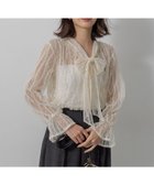 【組曲/KUMIKYOKU】の【前後着用可】チュールフリル ブラウス 人気、トレンドファッション・服の通販 founy(ファニー) ファッション Fashion レディースファッション Fashion for Women トップス・カットソー Cut & Sew Tops シャツ・ブラウス・オフィスカジュアル Elegant Blouses & Button-Ups 秋 Autumn ギャザー Gathered, Ruffled スウェット / スエット Sweatshirt, Sweatwear チュール Tulip, Tulip Motif ベーシック Basic, Essential 冬 Winter / This Winter A/W・秋冬 Autumn/Winter おすすめ Recommended / Our Picks thumbnail アイボリー系|ID: prp329100004625674 ipo3291000000033943653