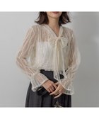 【組曲/KUMIKYOKU】の【前後着用可】チュールフリル ブラウス 人気、トレンドファッション・服の通販 founy(ファニー) ファッション Fashion レディースファッション Fashion for Women トップス・カットソー Cut & Sew Tops シャツ・ブラウス・オフィスカジュアル Elegant Blouses & Button-Ups 秋 Autumn ギャザー Gathered, Ruffled スウェット / スエット Sweatshirt, Sweatwear チュール Tulip, Tulip Motif ベーシック Basic, Essential 冬 Winter / This Winter A/W・秋冬 Autumn/Winter おすすめ Recommended / Our Picks thumbnail アイボリー系|ID: prp329100004625674 ipo3291000000035467638