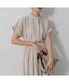 【組曲/KUMIKYOKU】のバウンディングシャーティング バンドカラーフリル ブラウス 人気、トレンドファッション・服の通販 founy(ファニー) ファッション Fashion レディースファッション Fashion for Women トップス・カットソー Cut & Sew Tops シャツ・ブラウス・オフィスカジュアル Elegant Blouses & Button-Ups ヴィンテージ Vintage Style キャミワンピース Cami Dress, Slip Dress ギャザー Gathered, Ruffled セットアップ Set-Up, Coordinated Outfit デニム Denim, Jeans Material ドレープ Drape, Draping Fabric 長袖 Long Sleeve, Full Sleeve フェミニン Feminine, Girly フリル Frill, Ruffle A/W・秋冬 Autumn/Winter おすすめ Recommended / Our Picks エレガント 上品 Elegant thumbnail アイボリー系|ID: prp329100004625675 ipo3291000000033943664