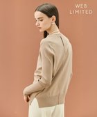 【ベイジ,/BEIGE,】の【WEB限定・洗える】WILLOW / ストレッチクルーネックリブニット 人気、トレンドファッション・服の通販 founy(ファニー) ファッション Fashion レディースファッション Fashion for Women トップス・カットソー Cut & Sew Tops ニット Knit Tops & Sweaters セーター Sweater, Knitwear 夏 Summer S/S・春夏 SS, Spring/Summer, Warm Season 洗える Machine Washable A/W・秋冬 Autumn/Winter thumbnail Milk Tea|ID: prp329100004625703 ipo3291000000033943701
