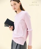 【ベイジ,/BEIGE,】の【WEB限定・洗える】WILLOW / ストレッチクルーネックリブニット 人気、トレンドファッション・服の通販 founy(ファニー) ファッション Fashion レディースファッション Fashion for Women トップス・カットソー Cut & Sew Tops ニット Knit Tops & Sweaters セーター Sweater, Knitwear 夏 Summer S/S・春夏 SS, Spring/Summer, Warm Season 洗える Machine Washable A/W・秋冬 Autumn/Winter thumbnail Lilac|ID: prp329100004625703 ipo3291000000033943702