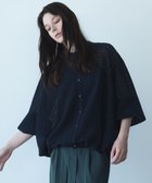 【自由区/JIYU-KU】の【カトリエムブーケ】Texture formeバックリボンディテールプルオーバー 人気、トレンドファッション・服の通販 founy(ファニー) ファッション Fashion レディースファッション Fashion for Women トップス・カットソー Cut & Sew Tops ニット Knit Tops & Sweaters カジュアルプルオーバー・ニットトップス Pullovers & Knit Tops / Casual Pullovers サテン Satin, Glossy Fabric スリーブ Sleeve, Long Sleeve / Short Sleeve セーター Sweater, Knitwear フォルム Silhouette, Form リボン Ribbon, Bow A/W・秋冬 Autumn/Winter thumbnail ネイビー|ID: prp329100004625706 ipo3291000000033270998