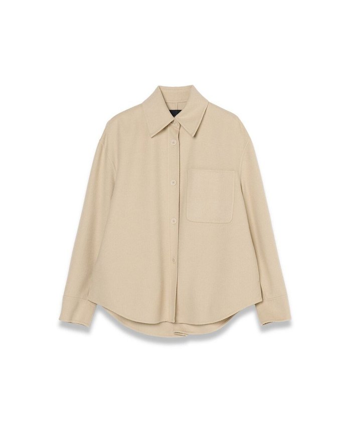 【ジョゼフ/JOSEPH】のライトダブルフェイス ショートコート インテリア・キッズ・メンズ・レディースファッション・服の通販 founy(ファニー) https://founy.com/ ファッション Fashion レディースファッション Fashion for Women アウター Coat / Outerwear Collection コート・ロングコート・ピーコート Long Coats, Peacoats & More レディースジャケット・軽アウター Jackets ショート Short, Short Length シルク Silk, 100% Silk ジャケット Jacket, Outerwear ダブル Double, Double-Breasted パッチ Patch, Appliqué フィット Fit, Slim Fit フェイス Face, Facial Design ポケット Pocket, Pocket Detail リラックス Relax, Relaxed Fit A/W・秋冬 Autumn/Winter |ID: prp329100004625710 ipo3291000000033235939