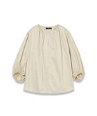 【ジョゼフ/JOSEPH】の【洗える】コットンサティーン ブラウス 人気、トレンドファッション・服の通販 founy(ファニー) ファッション Fashion レディースファッション Fashion for Women トップス・カットソー Cut & Sew Tops シャツ・ブラウス・オフィスカジュアル Elegant Blouses & Button-Ups なめらか Smooth, Silky Texture カフス Cuff Design ギャザー Gathered, Ruffled スリーブ Sleeve, Long Sleeve / Short Sleeve バルーン Balloon, Balloon Silhouette フィット Fit, Slim Fit リラックス Relax, Relaxed Fit エレガント 上品 Elegant 洗える Machine Washable A/W・秋冬 Autumn/Winter thumbnail Affogato|ID: prp329100004625716 ipo3291000000033235988