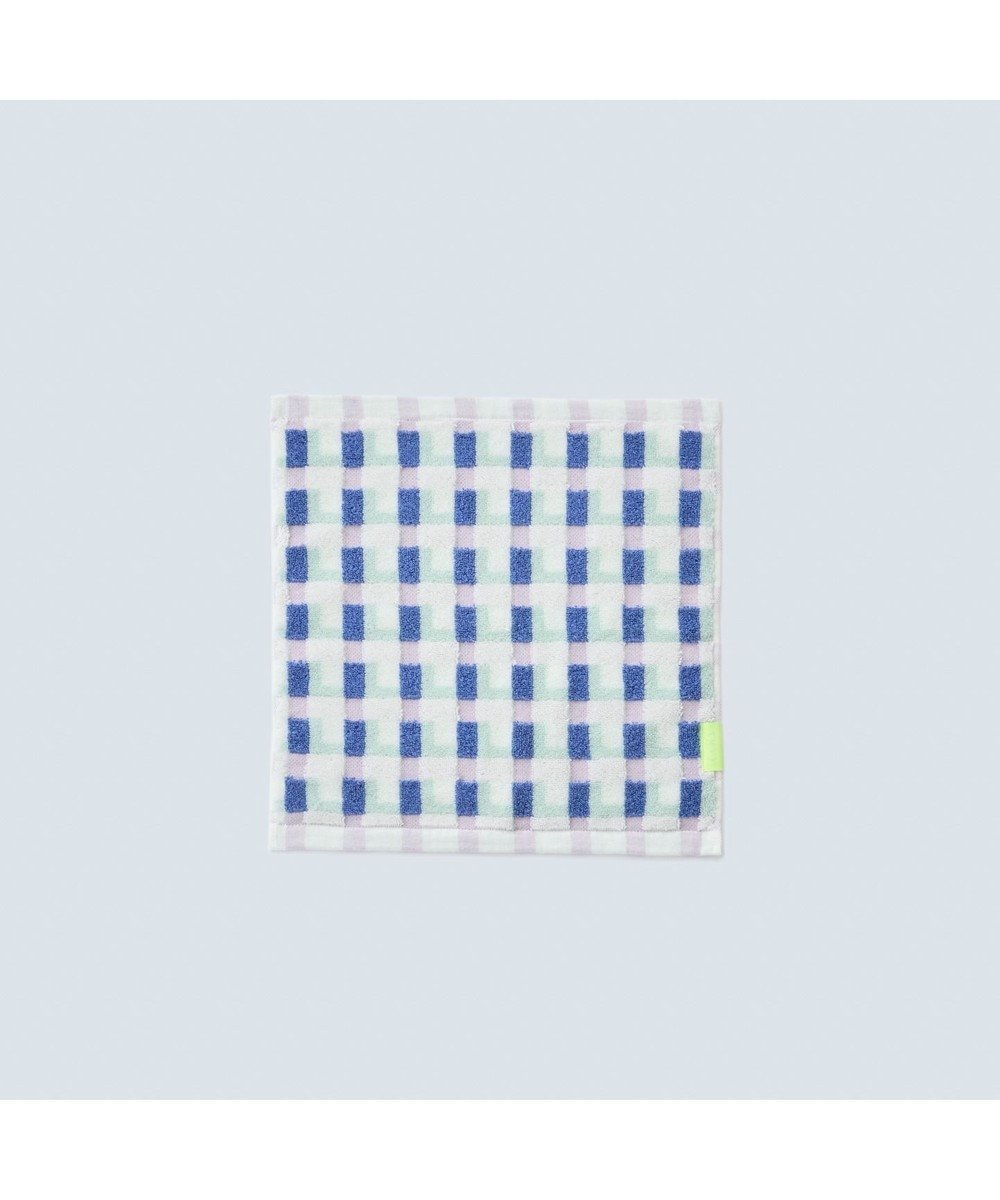 【コキュウ/COQ】のPLAID GEO ハンドタオル インテリア・キッズ・メンズ・レディースファッション・服の通販 founy(ファニー) 　ファッション　Fashion　レディースファッション　Fashion for Women　ミニ財布・二つ折り財布　Wallets & Card Cases　コレクション　Collection, Seasonal Line　吸水　Absorbent, Quick-Dry　軽量　Lightweight, Ultra Light　財布　Wallet, Purse　タオル　Towel, Bath Towel　チェック　Check, Plaid, Tartan　ハンカチ　Handkerchief, Hanky　ハンド　Hand, Handmade　バランス　Balance, Style Balance　新作・新入荷　New Arrivals / New In　おすすめ　Recommended / Our Picks　犬　Dog　ブルー|ID: prp329100004625727 ipo3291000000033236095