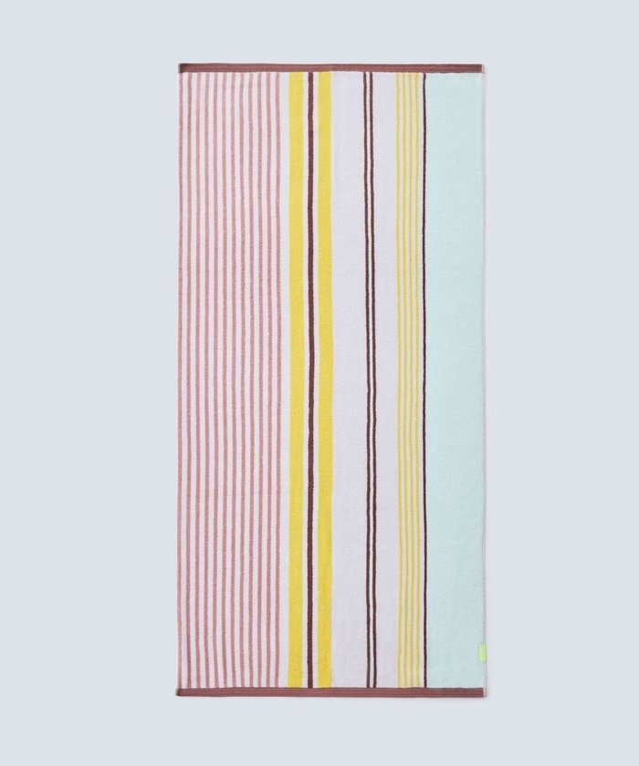 【コキュウ/COQ】の【SUPER ZERO®・吸水・柔軟・軽量】STRIPE VIBES バスタオル インテリア・キッズ・メンズ・レディースファッション・服の通販 founy(ファニー) https://founy.com/ ファッション Fashion レディースファッション Fashion for Women コレクション Collection, Seasonal Line 吸水 Absorbent, Quick-Dry 軽量 Lightweight, Ultra Light ストライプ Stripe, Striped Pattern タオル Towel, Bath Towel バランス Balance, Style Balance ベーシック Basic, Essential ランダム Random, Irregular おすすめ Recommended / Our Picks 犬 Dog |ID: prp329100004625733 ipo3291000000033716242