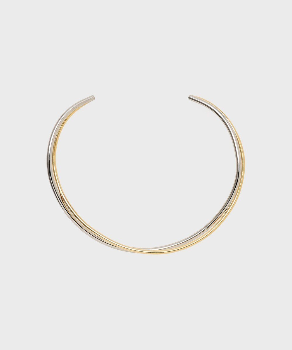 【グレース コンチネンタル/GRACE CONTINENTAL】のダブルメタルチョーカー インテリア・キッズ・メンズ・レディースファッション・服の通販 founy(ファニー) 　ファッション　Fashion　レディースファッション　Fashion for Women　ジュエリー　Jewelry　ネックレス　Necklaces & Pendants　アクセサリー　Fashion Accessories　シルバー　Silver, Metallic Silver　シンプル　Simple, Minimal　ジャケット　Jacket, Outerwear　ネックレス　Necklace, Pendant Necklace　ミックス　Mix, Mixed Style　マルチ|ID: prp329100004625819 ipo3291000000033975030