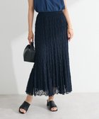 【グリーンパークス/Green Parks】の2WAYパネル切り替えレースフレアスカート Navy|ID: prp329100004625820 ipo3291000000033237206