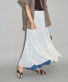 【グリーンパークス/Green Parks】の2WAYパネル切り替えレースフレアスカート Ivory|ID: prp329100004625820 ipo3291000000033716525