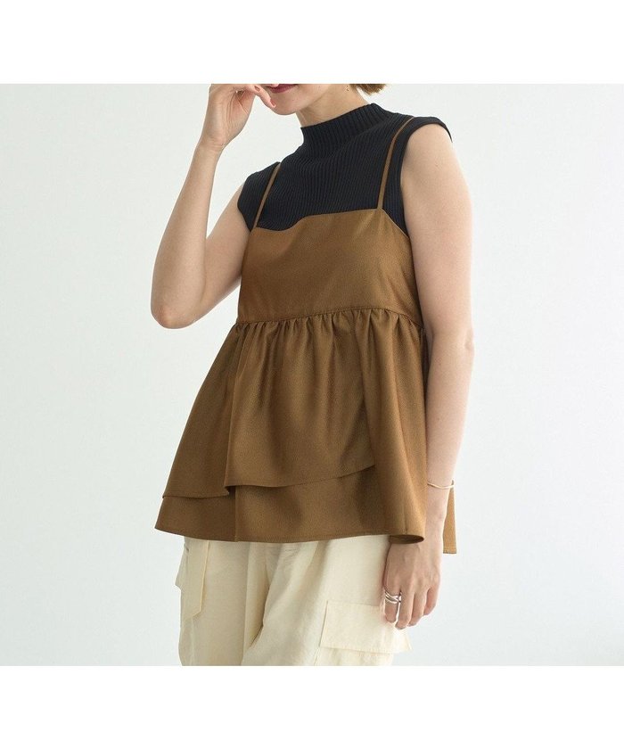 【イェッカ ヴェッカ/YECCA VECCA】のシャイニーオーバーキャミ インテリア・キッズ・メンズ・レディースファッション・服の通販 founy(ファニー) https://founy.com/ ファッション Fashion レディースファッション Fashion for Women トップス・カットソー Cut & Sew Tops キャミソール&ノースリーブ Camisoles & Sleeveless Tops おすすめ Recommended / Our Picks インナー Innerwear キャミソール Camisole, Spaghetti Strap Top サテン Satin, Glossy Fabric フレア Flare, Flared ポケット Pocket, Pocket Detail ラップ Wrap, Wrap Design リボン Ribbon, Bow A/W・秋冬 Autumn/Winter |ID: prp329100004625823 ipo3291000000033716536