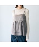 【イェッカ ヴェッカ/YECCA VECCA】のシャイニーオーバーキャミ 人気、トレンドファッション・服の通販 founy(ファニー) ファッション Fashion レディースファッション Fashion for Women トップス・カットソー Cut & Sew Tops キャミソール&ノースリーブ Camisoles & Sleeveless Tops おすすめ Recommended / Our Picks インナー Innerwear キャミソール Camisole, Spaghetti Strap Top サテン Satin, Glossy Fabric フレア Flare, Flared ポケット Pocket, Pocket Detail ラップ Wrap, Wrap Design リボン Ribbon, Bow A/W・秋冬 Autumn/Winter thumbnail Mocha|ID: prp329100004625823 ipo3291000000033846629