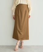 【イェッカ ヴェッカ/YECCA VECCA】のシャイニーロングスカート Camel|ID: prp329100004625825 ipo3291000000033716544