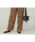 【自由区/JIYU-KU】の【カタログ掲載】ジオメトリックレトロプリント パンツ ベージュベース|ID: prp329100004625843 ipo3291000000035869276