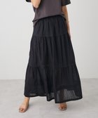 【クラフトスタンダードブティック/CRAFT STANDARD BOUTIQUE】のインド綿ドット刺繍スカート Black|ID: prp329100004625846 ipo3291000000033711010