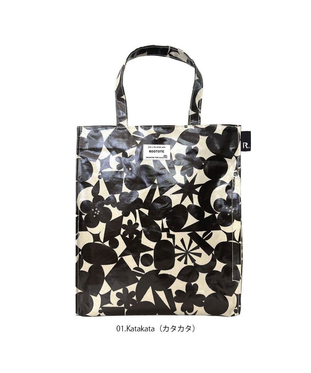 【ルートート/ROOTOTE】の3600【A4サイズ収納】EU.A4アーキャトル.ラミネート-S インテリア・キッズ・メンズ・レディースファッション・服の通販 founy(ファニー) 　ファッション　Fashion　レディースファッション　Fashion for Women　バッグ　Bags　カメラ　Camera Accessories　雑誌　Magazine, Fashion Magazine　パターン　Pattern, Design Print　プリント　Print, Printed Pattern　ポケット　Pocket, Pocket Detail　マグネット　Magnet, Magnetic Closure　モチーフ　Motif, Design Theme　ランダム　Random, Irregular　おすすめ　Recommended / Our Picks　新作・新入荷　New Arrivals / New In　ビジネス 仕事 通勤　Business / Work / Commuting　01:カタカタ|ID: prp329100004625851 ipo3291000000033237521