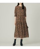 【自由区/JIYU-KU】の【洗える】ジオメトリックレトロプリント ワンピース ベージュベース|ID: prp329100004625864 ipo3291000000033237597