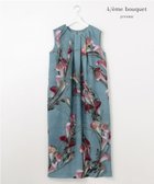 【自由区/JIYU-KU】の【カトリエムブーケ】Calla カラーモチーフドレス スモーキーブルー|ID: prp329100004625875 ipo3291000000033714693